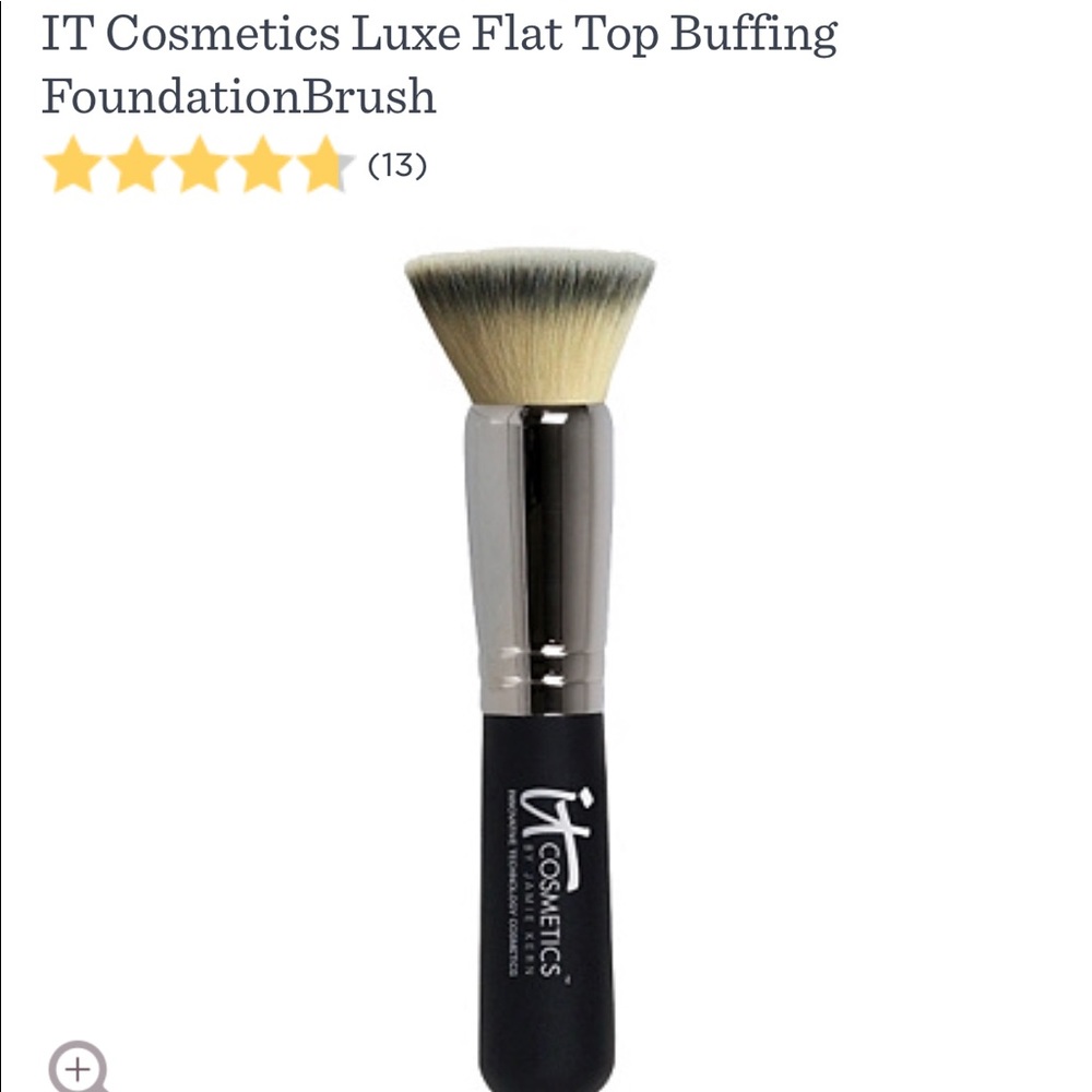 IT Cosmetics Luxe Flat Top Buffing FoundationBrush